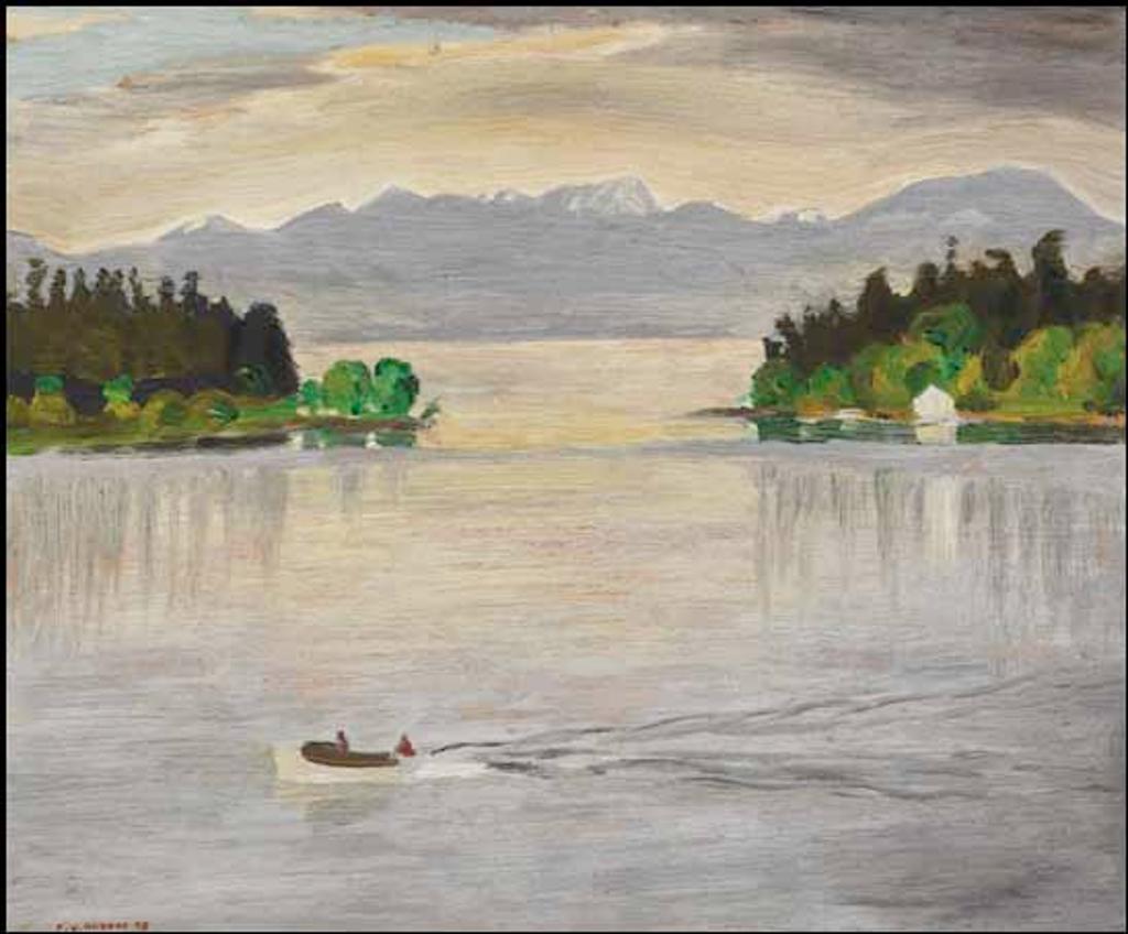 Edward John (E. J.) Hughes (1913-2007) - The Gap at Nanaimo