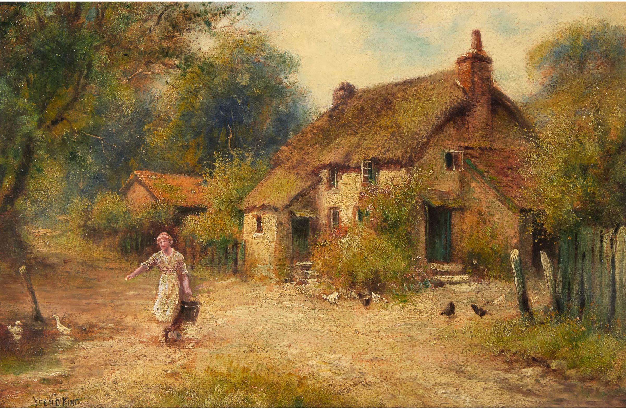 Lilian Yeend-King - Milking Time