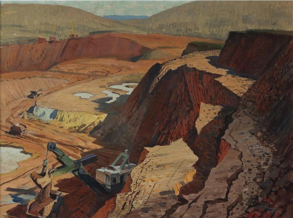 George Franklin Arbuckle (1909-2001) - Open Pit Mining