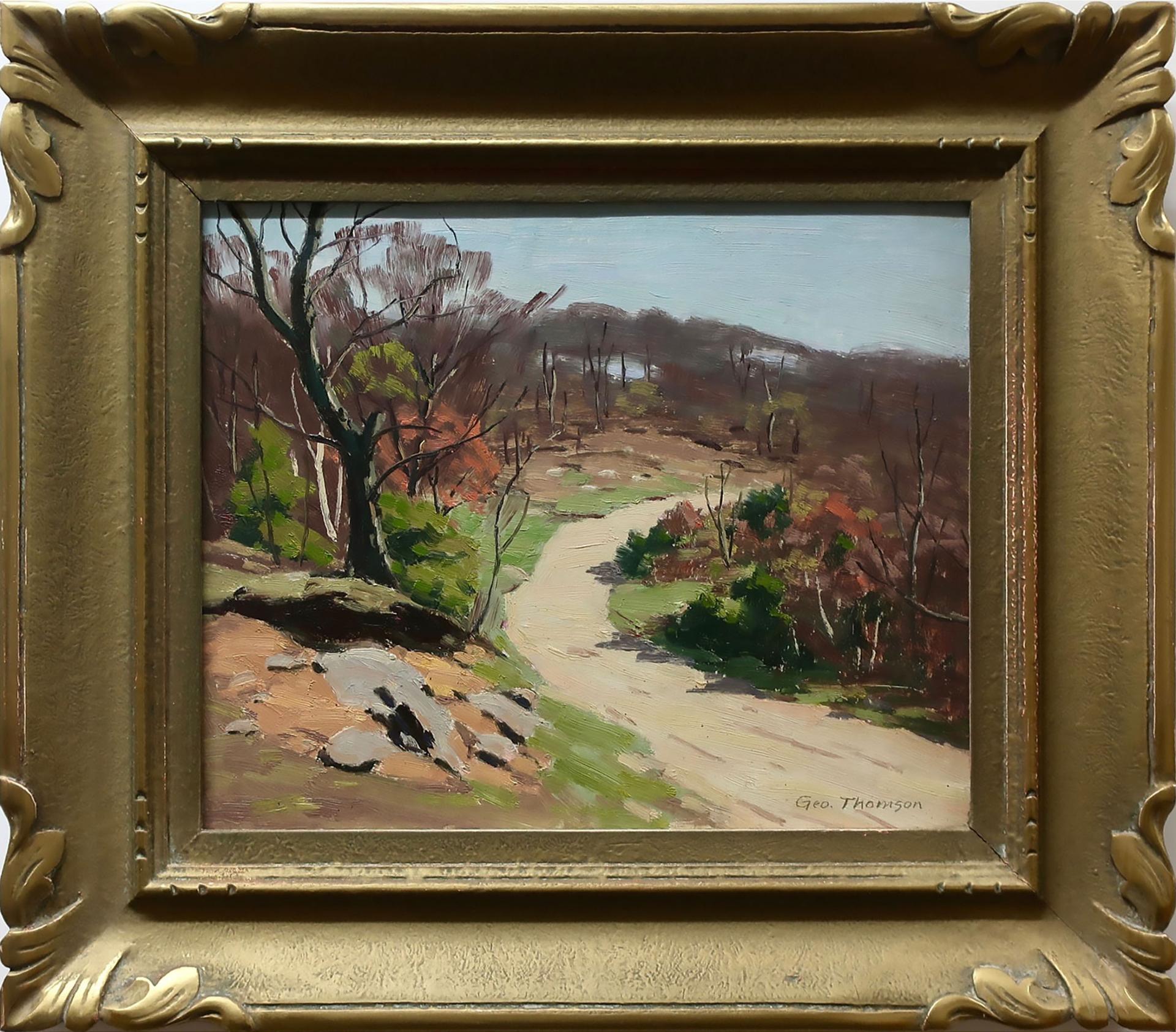 George Albert Thomson (1868-1965) - Silver Creek Hill - Edge Of Pt. Carling
