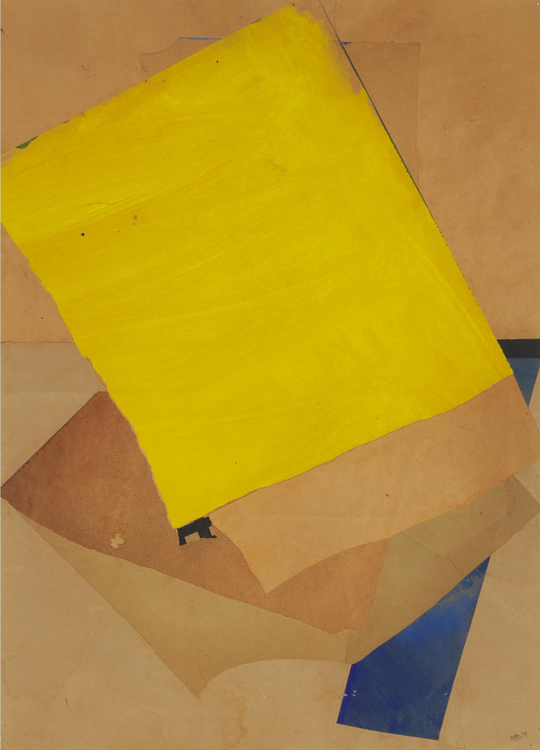 Otto Donald Rogers (1935-2019) - Yellow Plane - Emma Lake, 1979