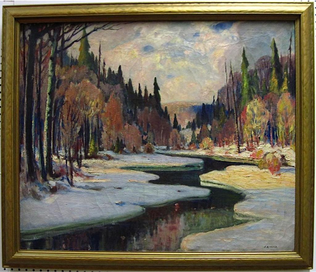 Ernest Alfred Dalton (1887-1963) - Spring Thaw