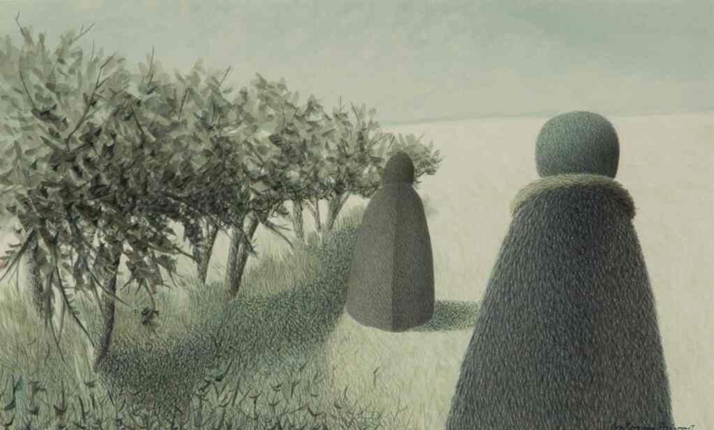 Antoine Prévost (1930-2015) - The Western Field (1984)