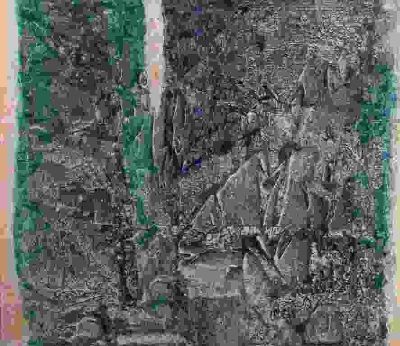 Marian Mildred Dale Scott (1906-1993) - Untitled abstract (1965)