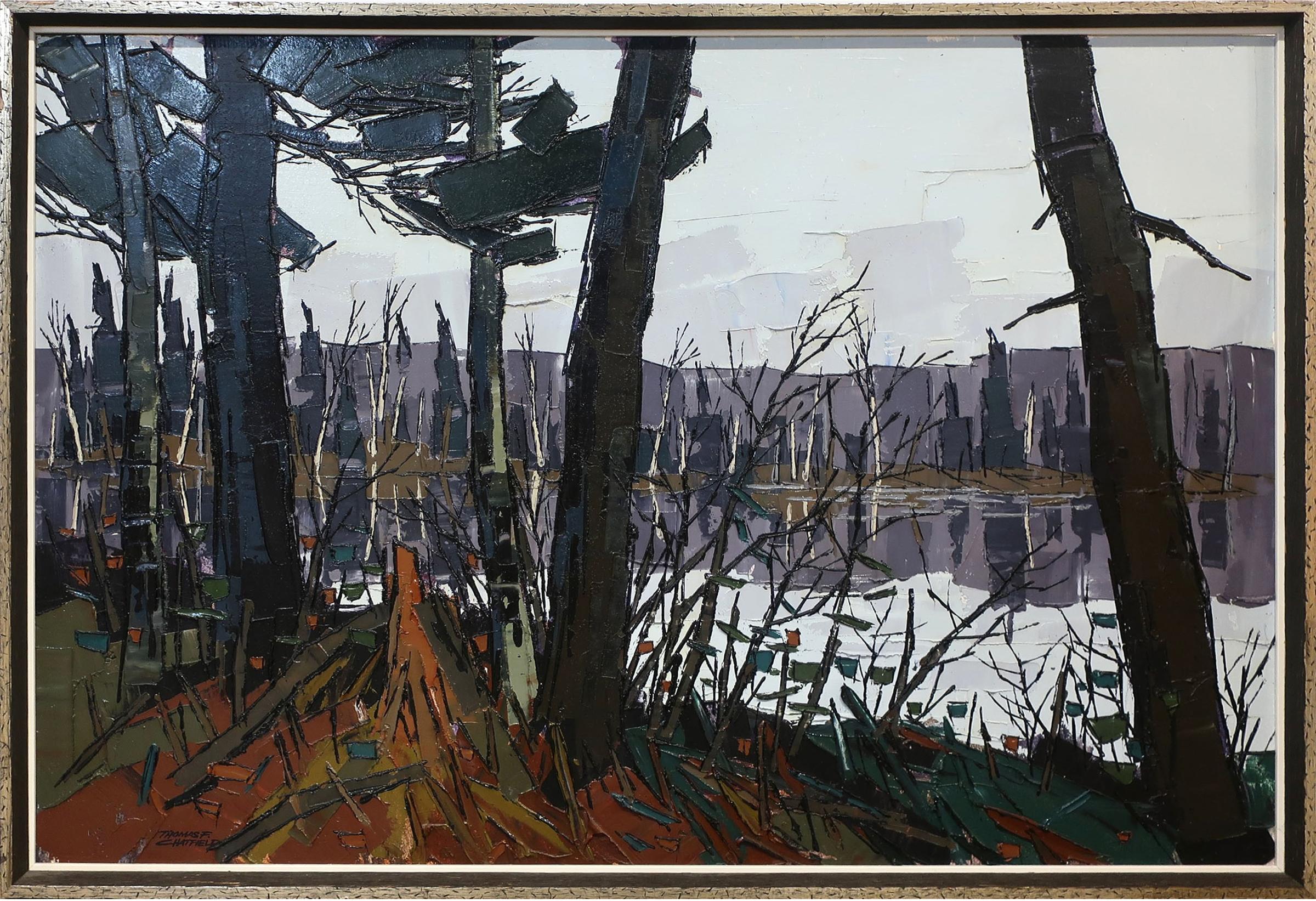 Thomas Frederick Haig Chatfield (1921-1999) - Calm Lake, Magnetewan River, Kearney, Ont.