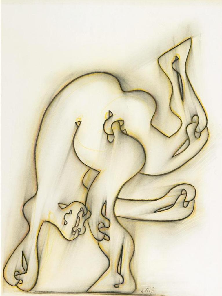 Sorel Etrog (1933-2014) - Study Figure I-71