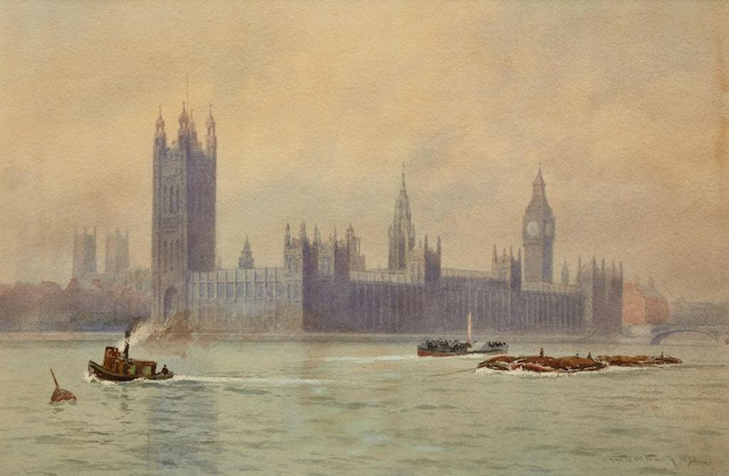 Frederic Martlett Bell-Smith (1846-1923) - Palace of Westminster, London