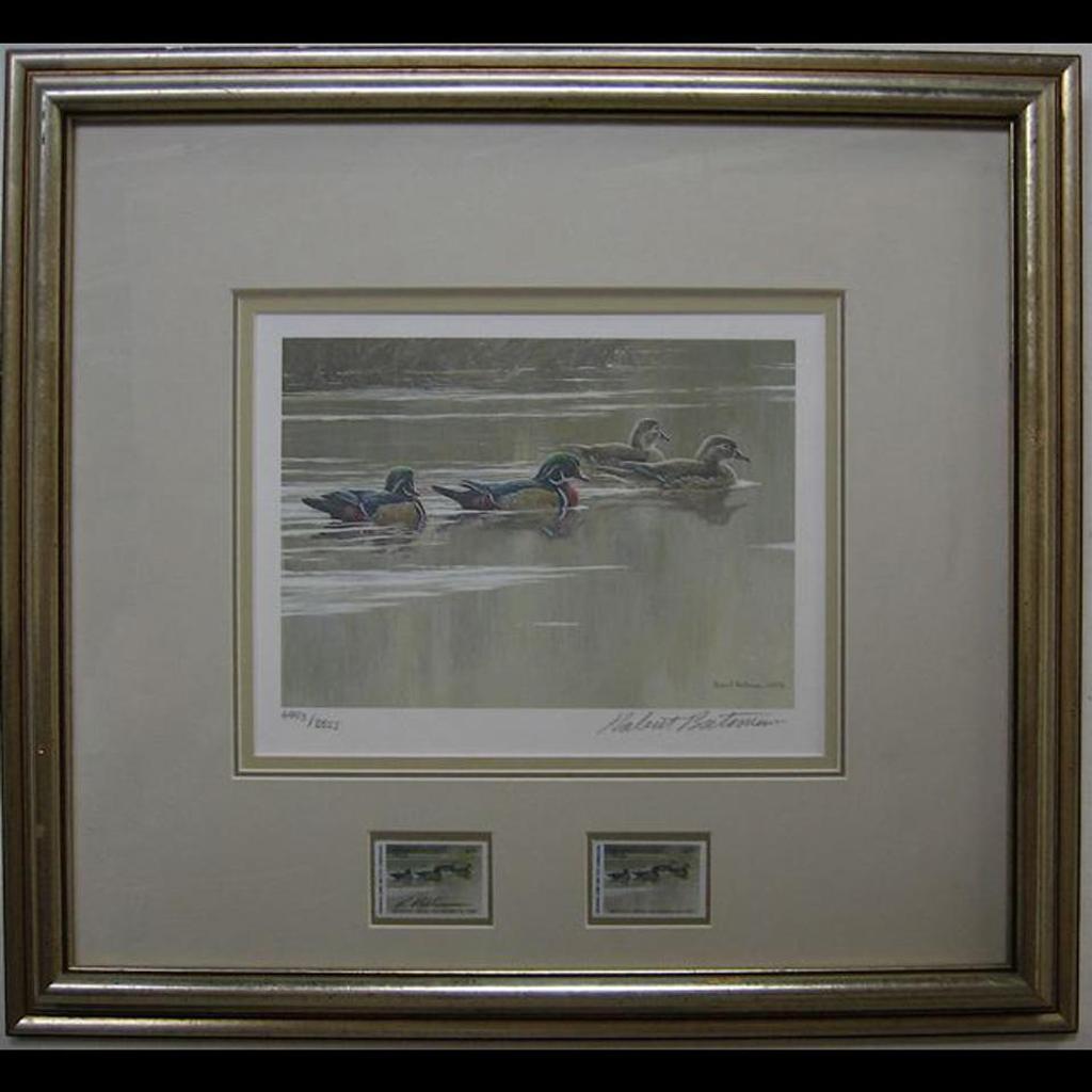 Robert Mclellan Bateman (1930-1922) - Hurricane Lake Wood Ducks; Pride Of Autumn - Canada Goose