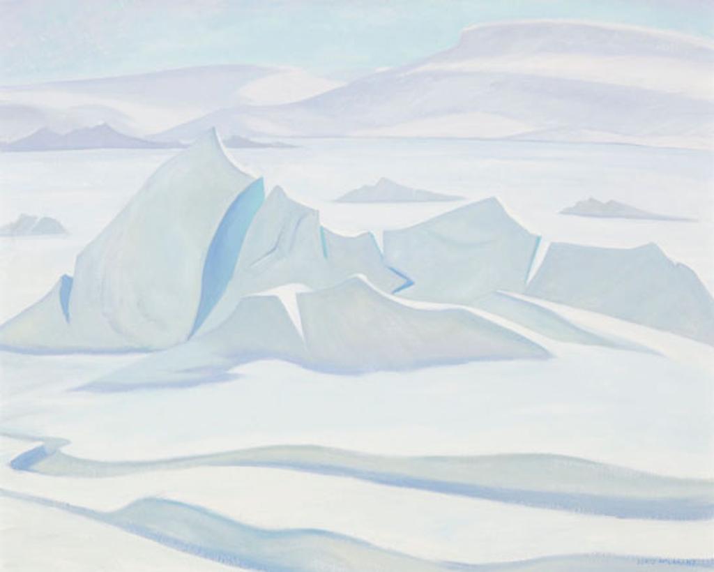 Doris Jean McCarthy (1910-2010) - Fractured Ice at Arctic Bay (03306/526)