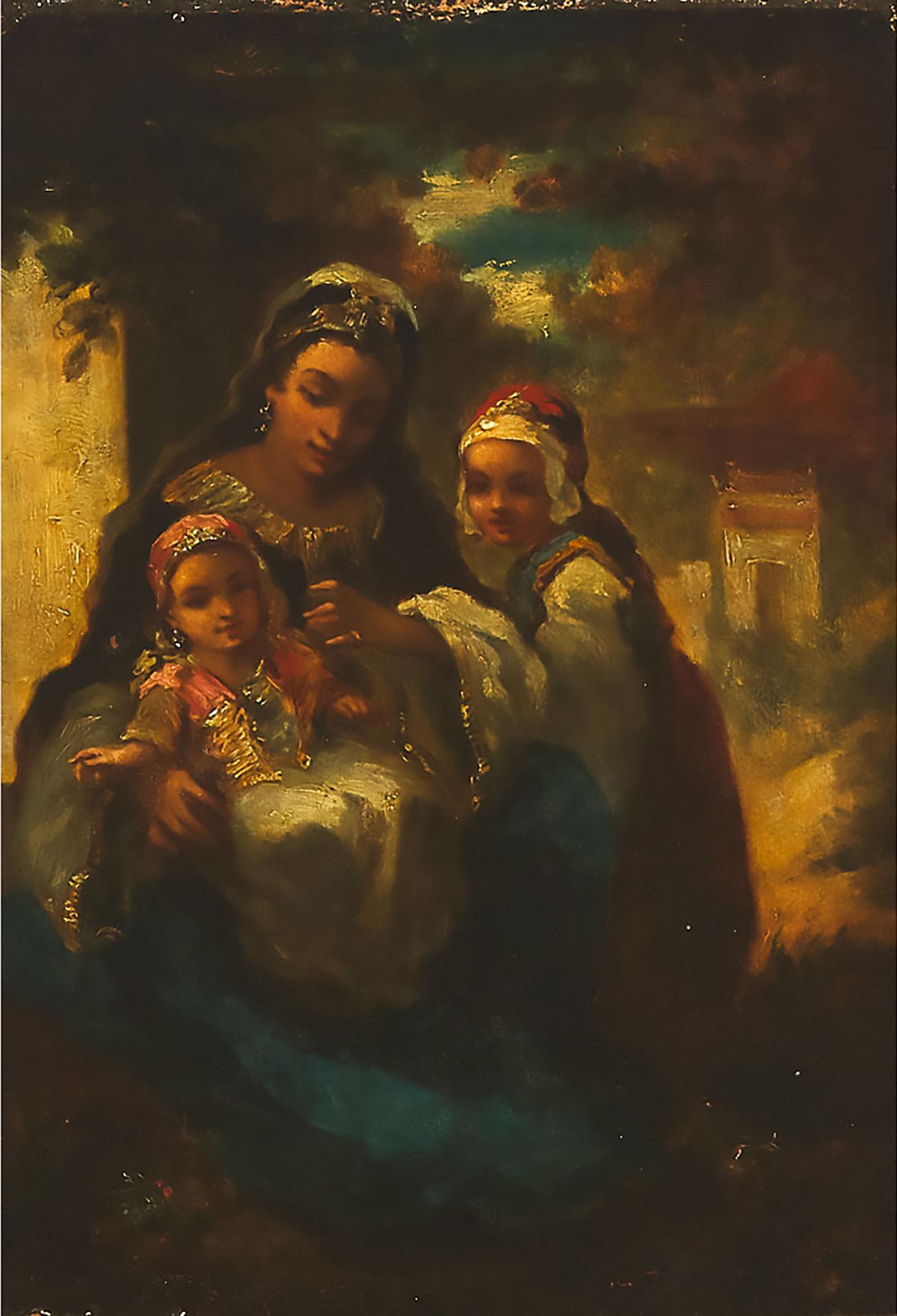 Narcisse Virgile Diaz de La Peña - Famille Orientale