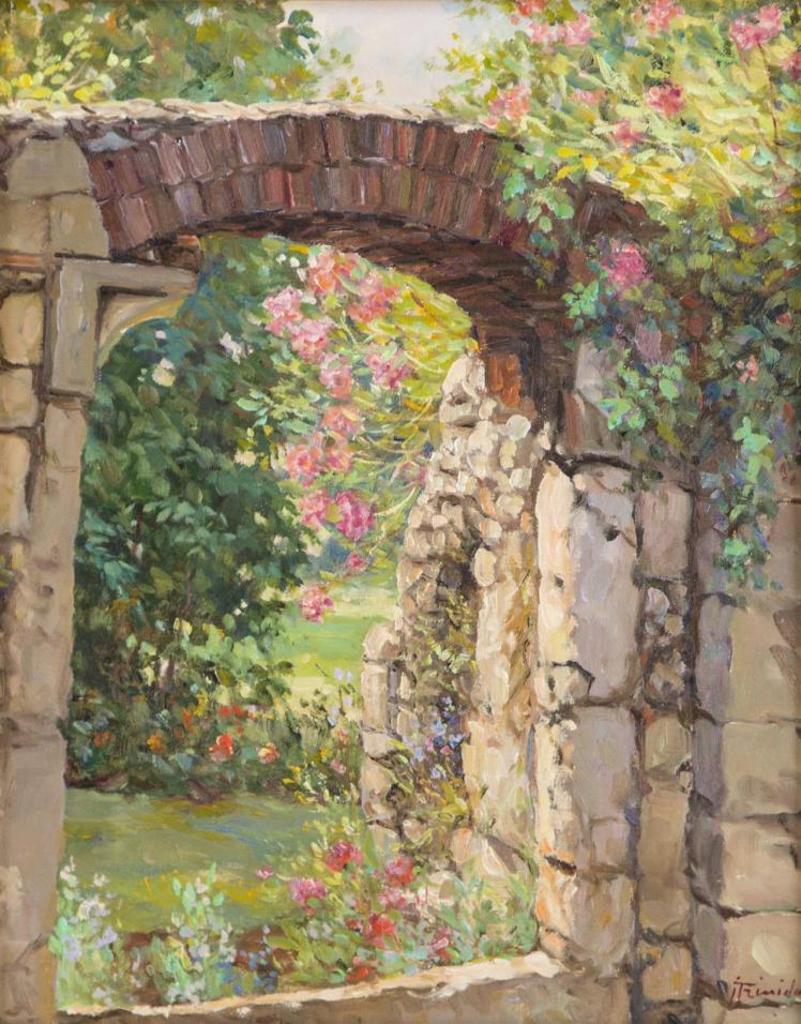 Jose Trinidad (1924-2019) - Stone Walled Garden