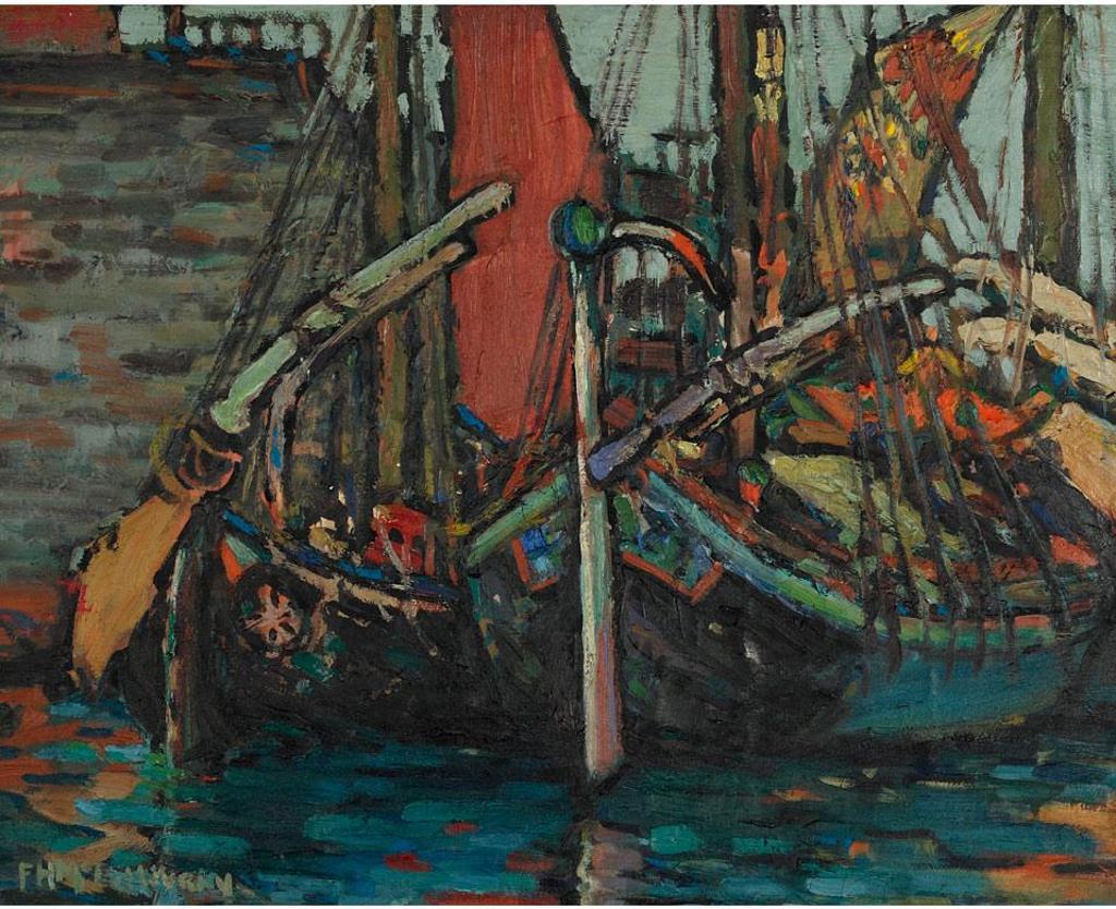 Florence Helena Mcgillivray (1864-1938) - Boats, Venice