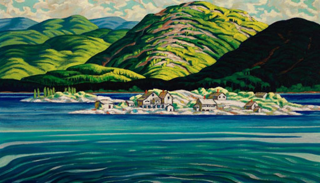 Paul Rand (1896-1970) - Indian Island, Pender Harbour