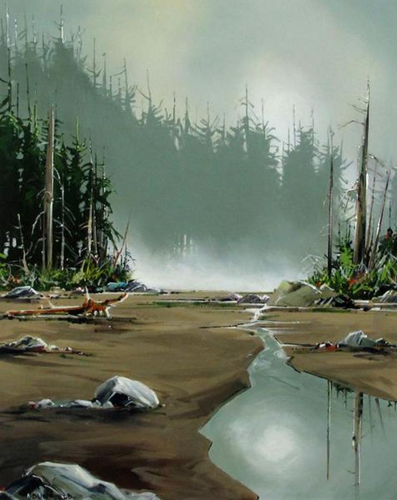 Allan Dunfield (1950) - Misty Calm (West Coast Of Vancouver Island); 2011