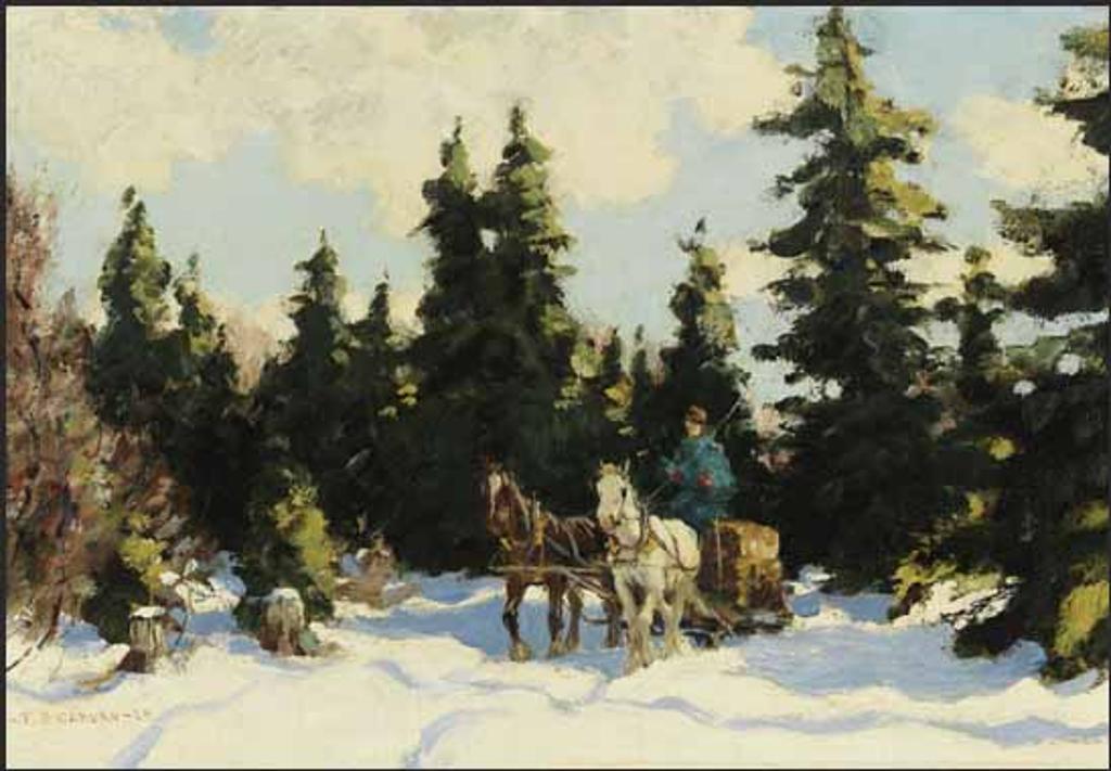Frederick Simpson Coburn (1871-1960) - On the Melbourne Road, Eastern Townships