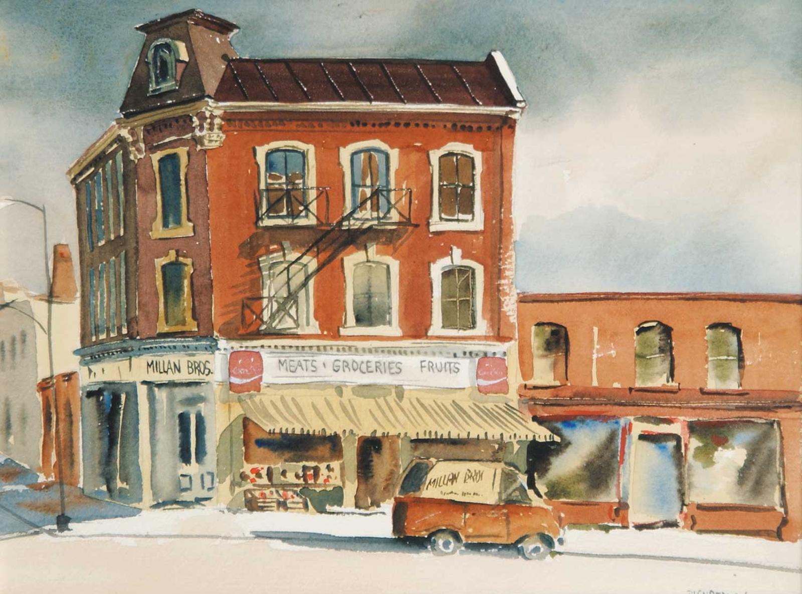 Robert [Bob] A. J. Blenderman (1934) - Corner Store, Kingston, Ont.