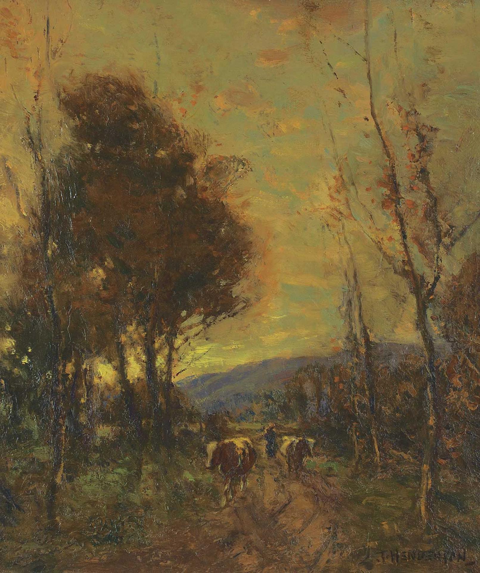 James Henderson (1871-1951) - Homewards