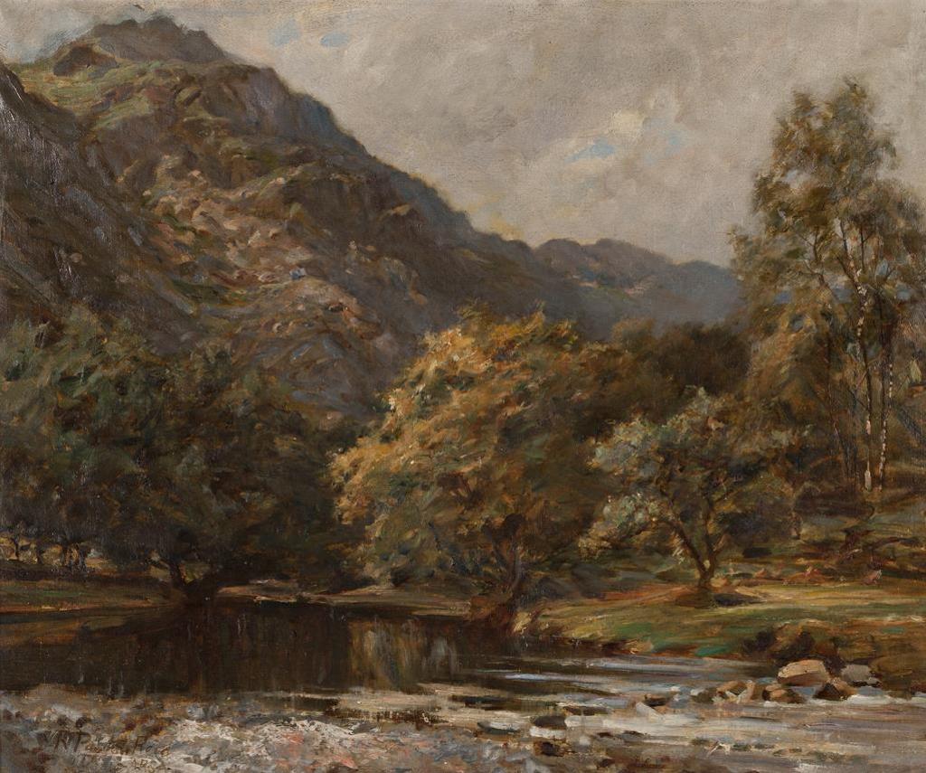 Robert Patyon Reid (1859-1945) - Highland Landscape