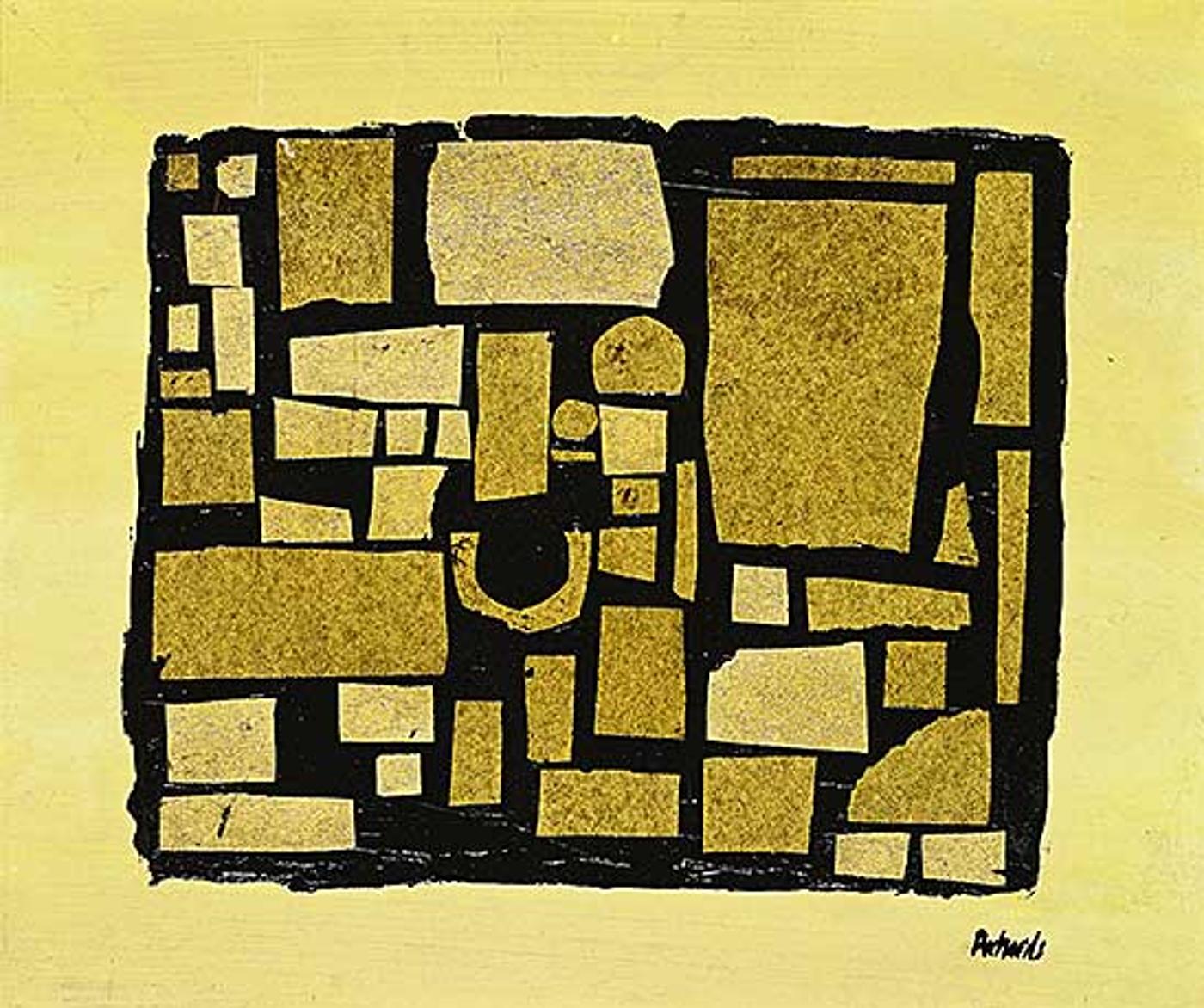 Edith Jean Richards (1924-2015) - Gold Collage