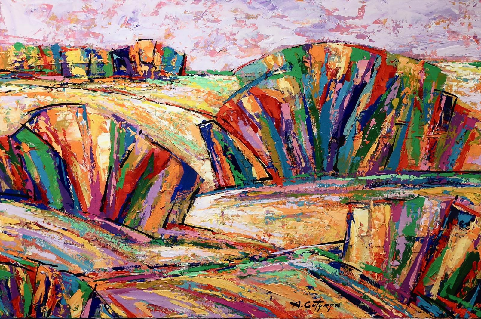 Alexander Gutyrya - Untitled (Hills Of Colour)