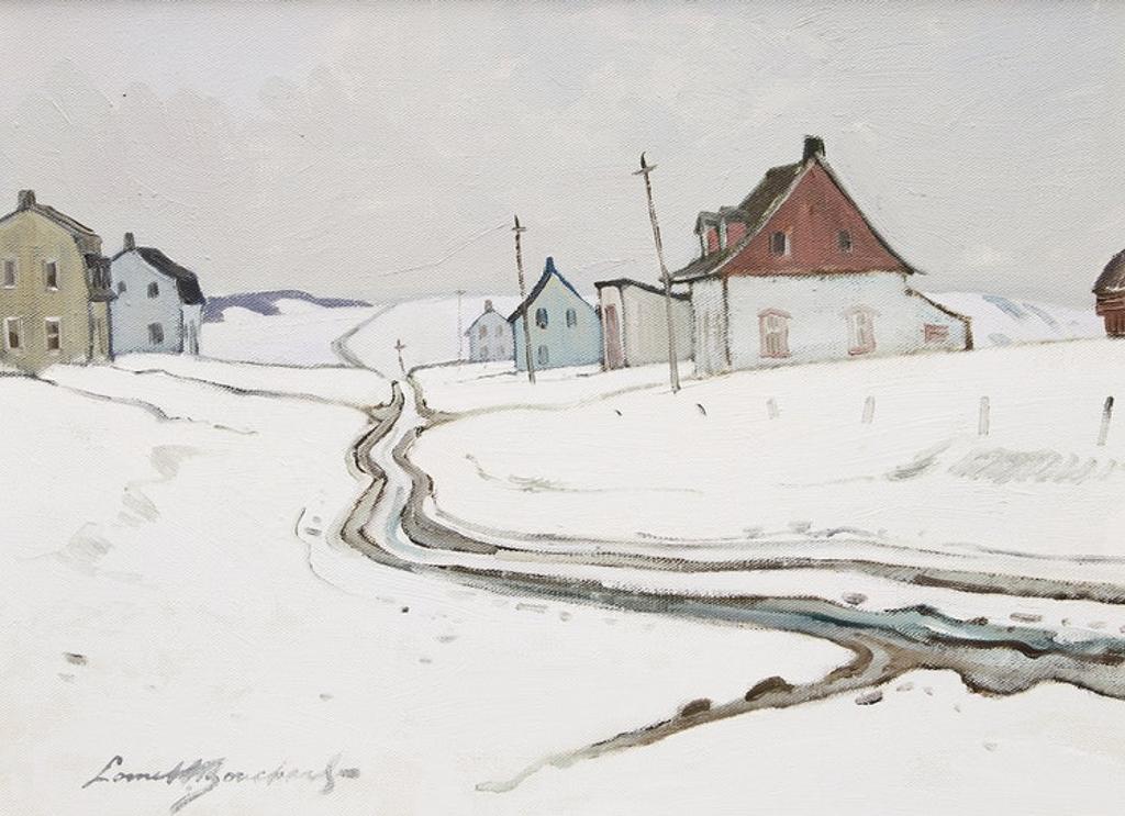 George Lorne Holland Bouchard (1913-1978) - Above Baie St. Paul
