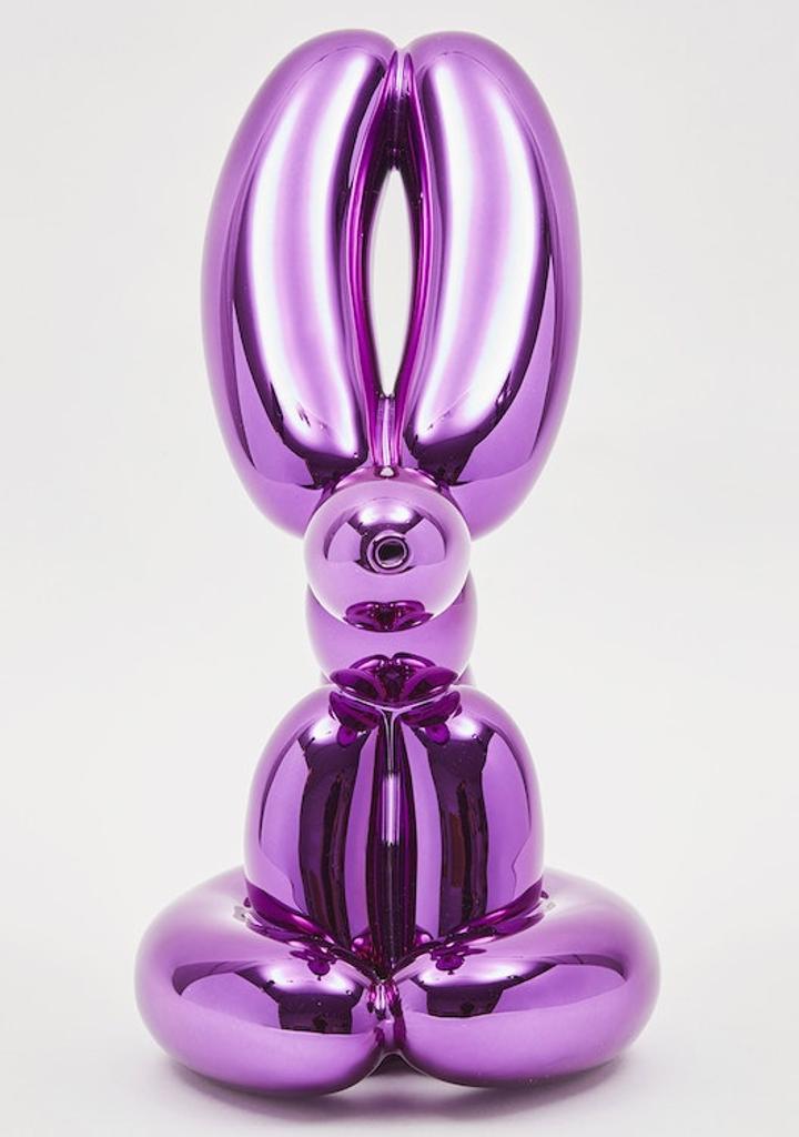 Jeff Koons (1955) - Balloon Rabbit (Violet)