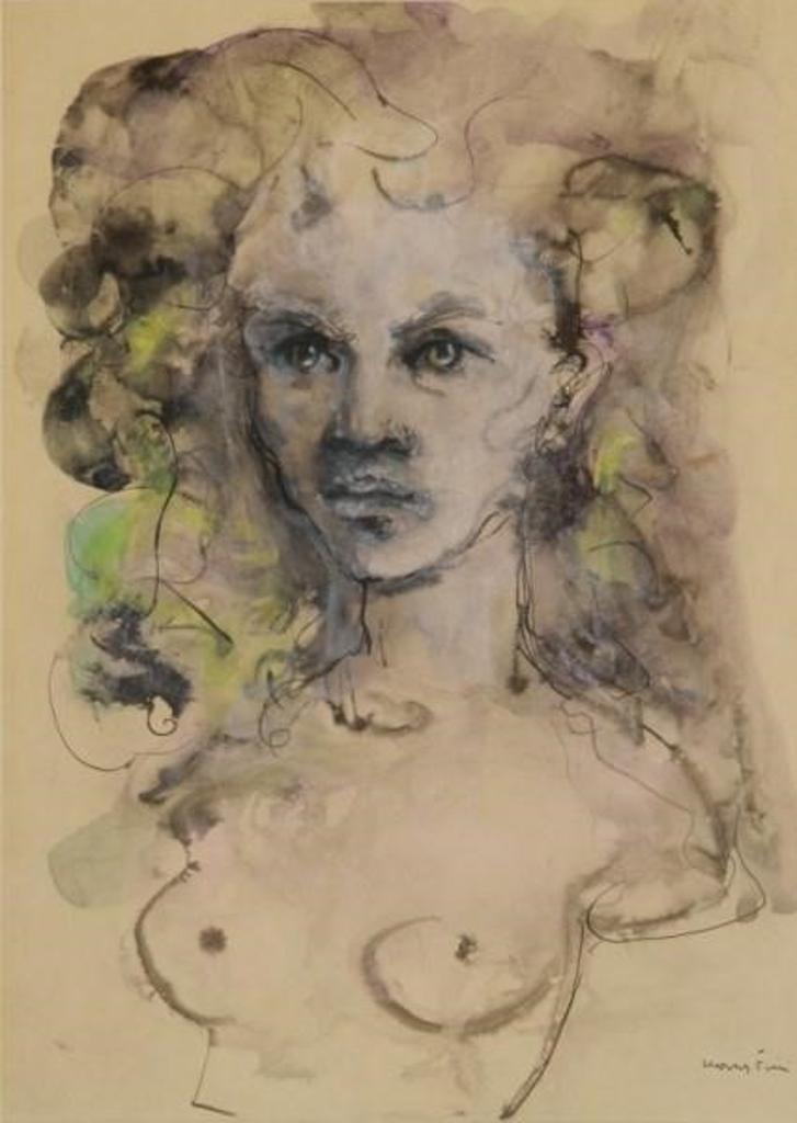 Leonor Fini (1908-1996) - Portrait (Nude Torso)