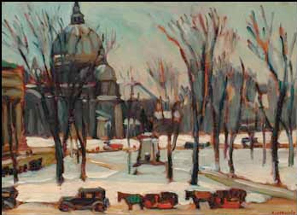 Kathleen Moir Morris (1893-1986) - Dominion Square, Montreal