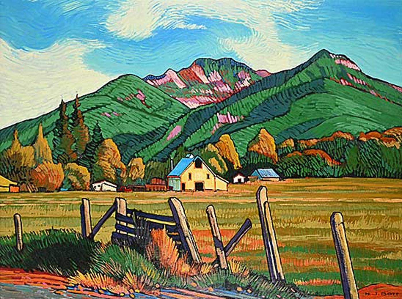 Nicholas Johannes Bott (1941-2021) - Ranch in the Cascades