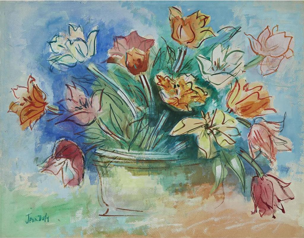 Jean Dufy (1888-1964) - Still Life Of Tulips