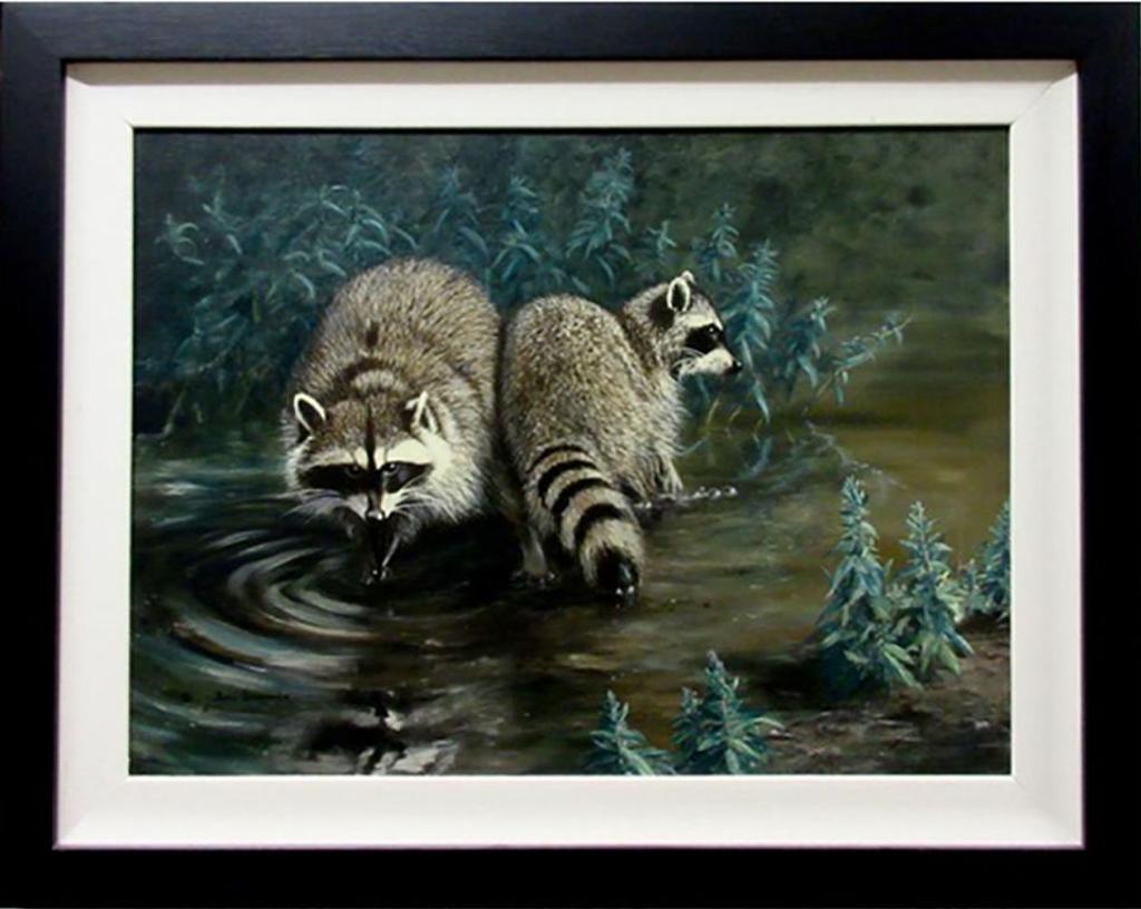 Joan Sharrock (1946-2006) - Raccoon Pond
