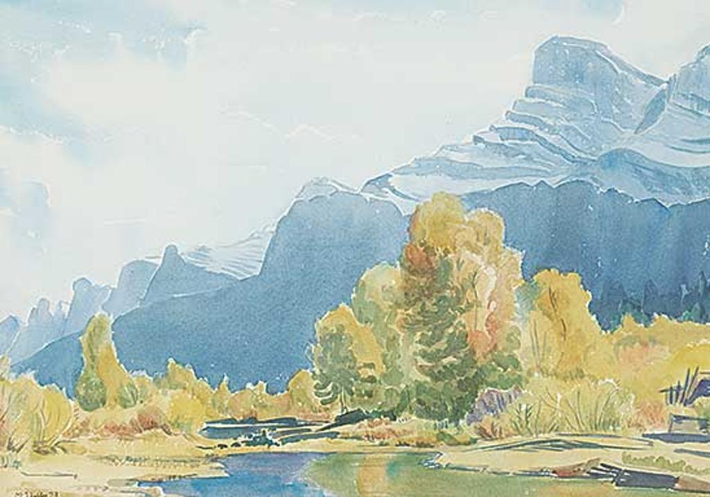 Margaret Dorothy Shelton (1915-1984) - Mt. Rundle from Peyto