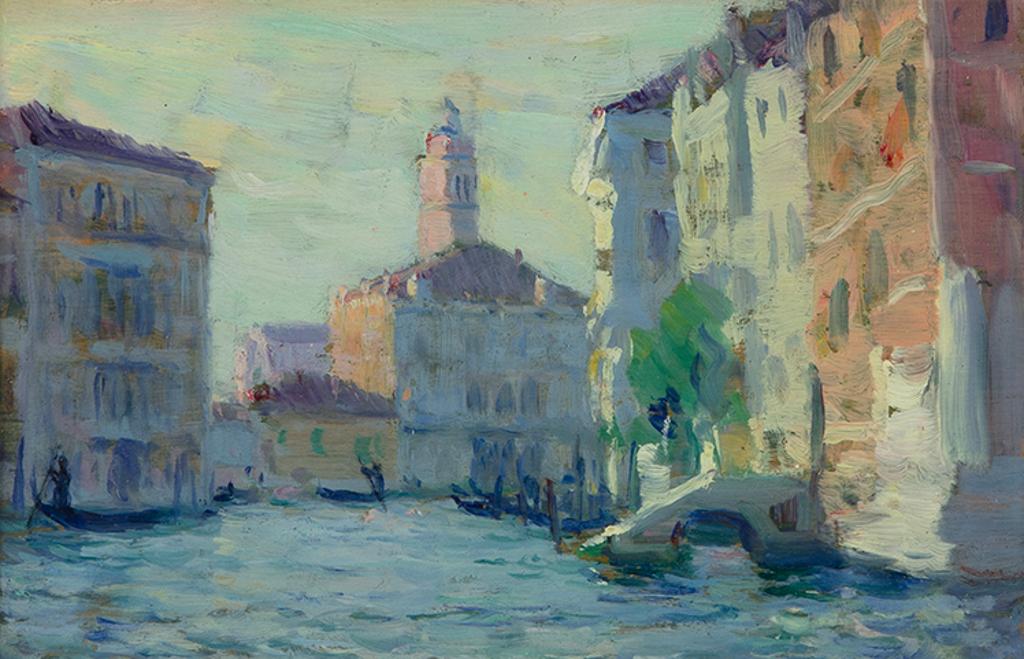 Clarence Alphonse Gagnon (1881-1942) - Grand Canal, Venice