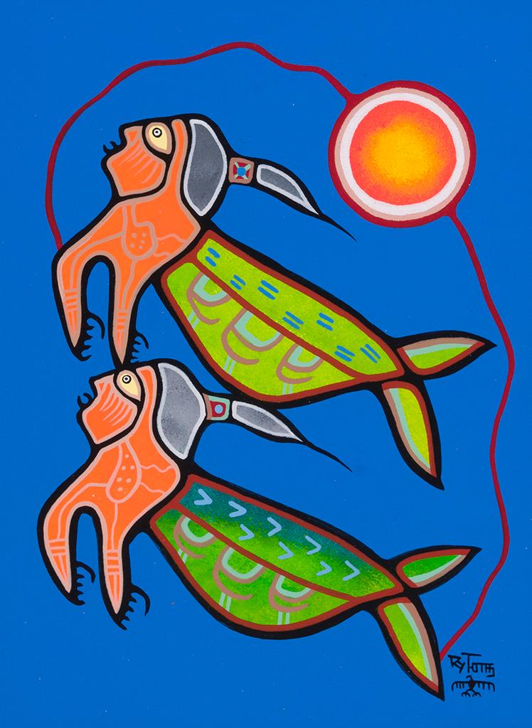 Roy Thomas (1949-2004) - Fish Shamans