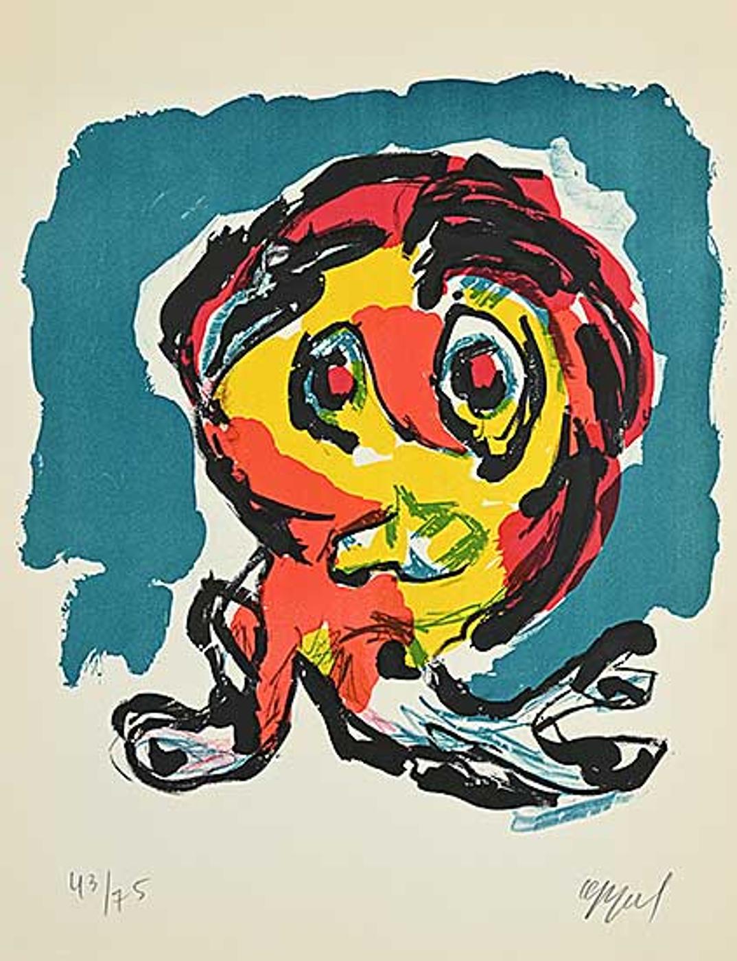 Karel Appel (1921-2006) - Ubu Junior #43/75