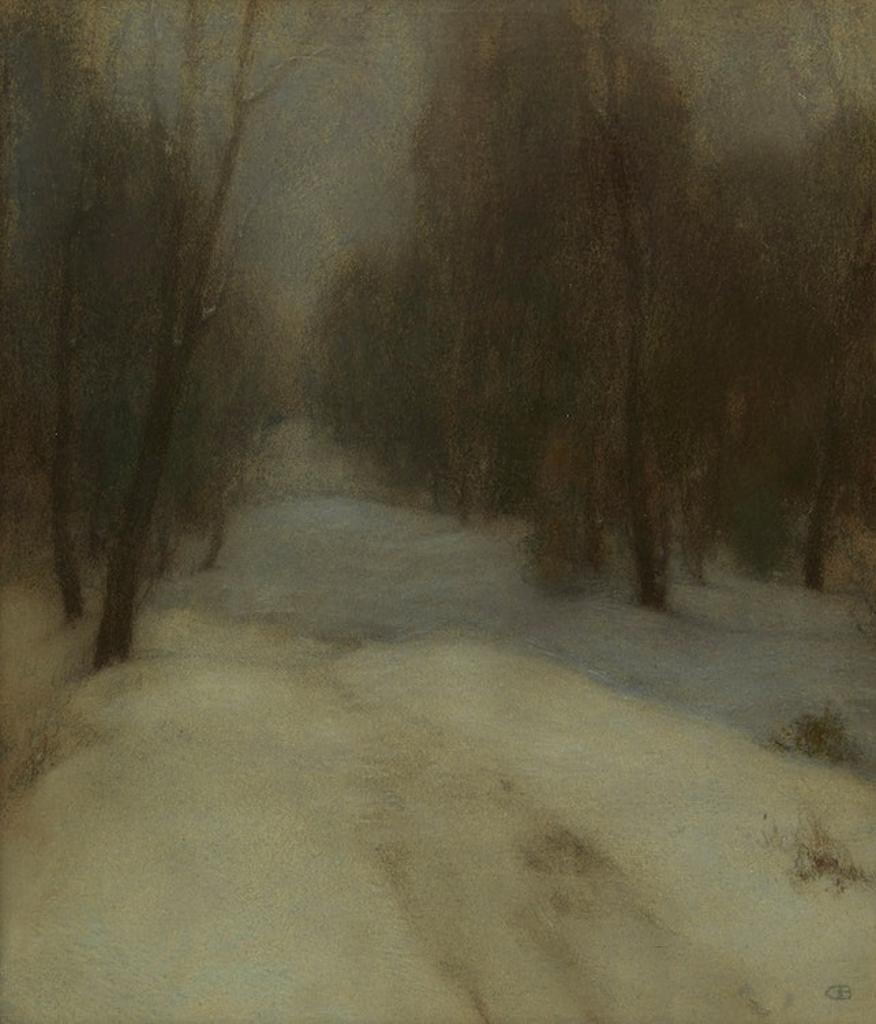 Charles Ernest de Belle (1873-1939) - Woods in Winter