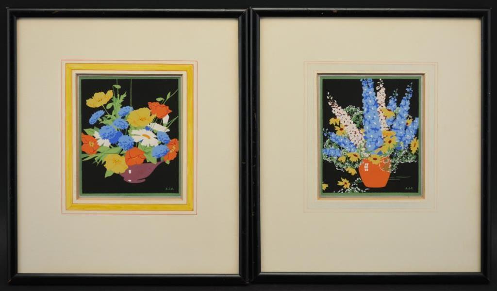 Alfred Joseph (A.J.) Casson (1898-1992) - Floral Studies