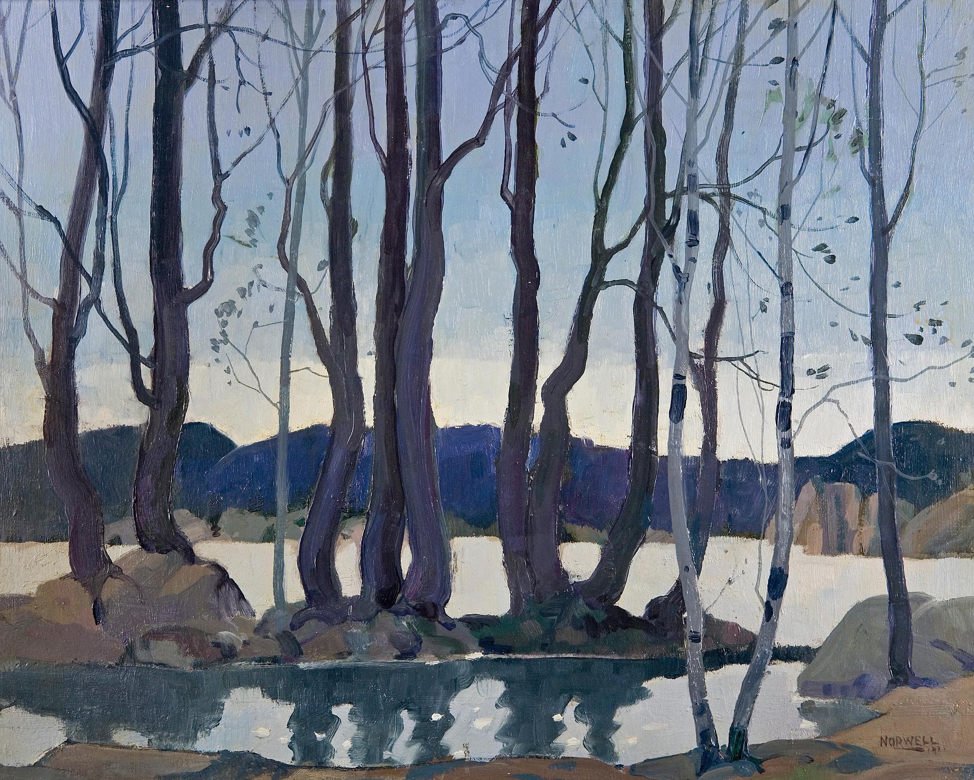Graham Norble Norwell (1901-1967) - Dawn (Province of Quebec)