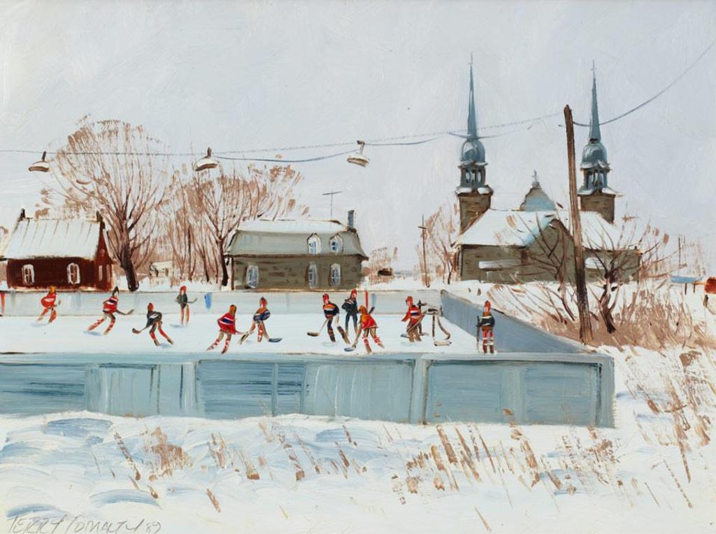 Terry Tomalty (1935) - Playing Hockey