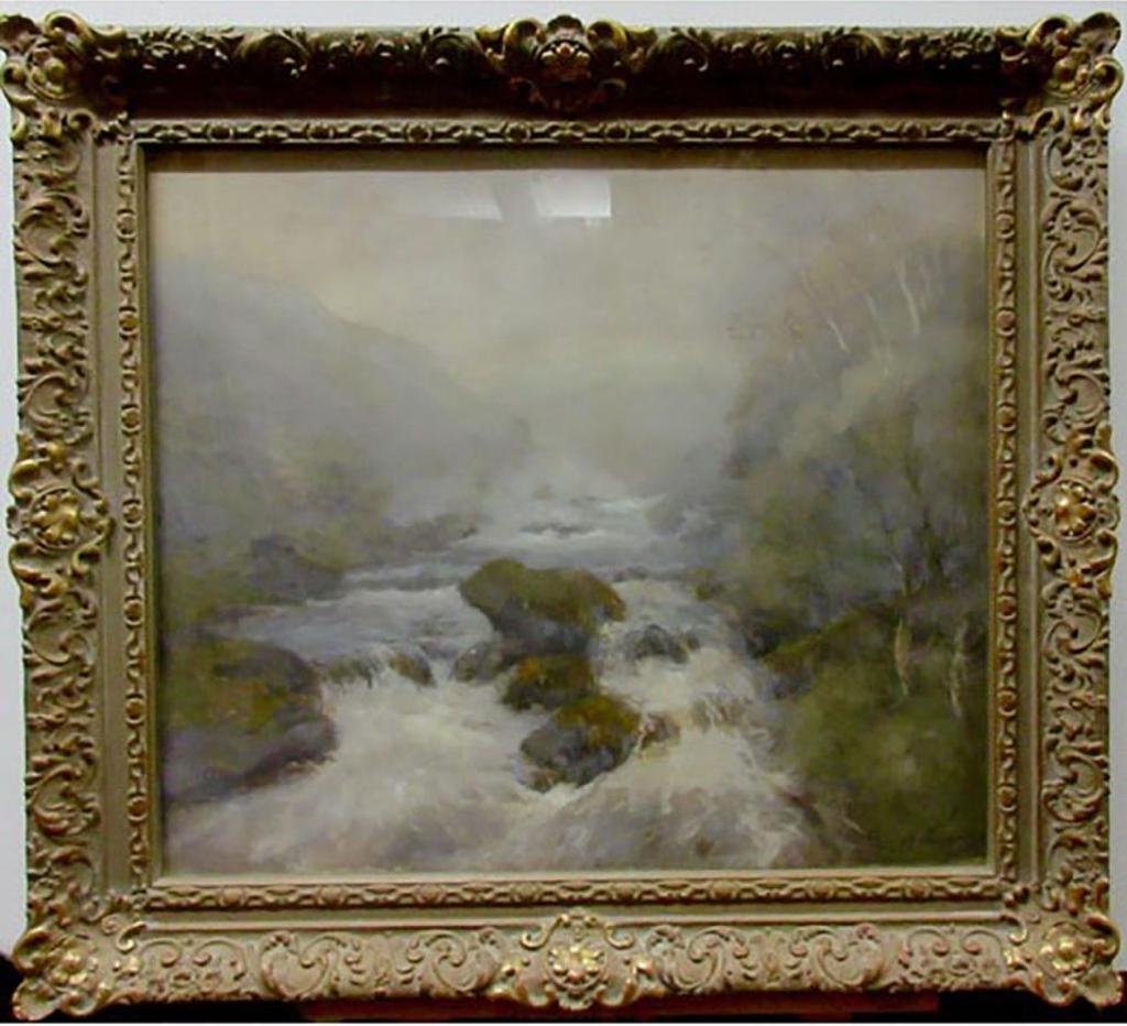 William Edwin Atkinson (1862-1926) - Waterfall Study