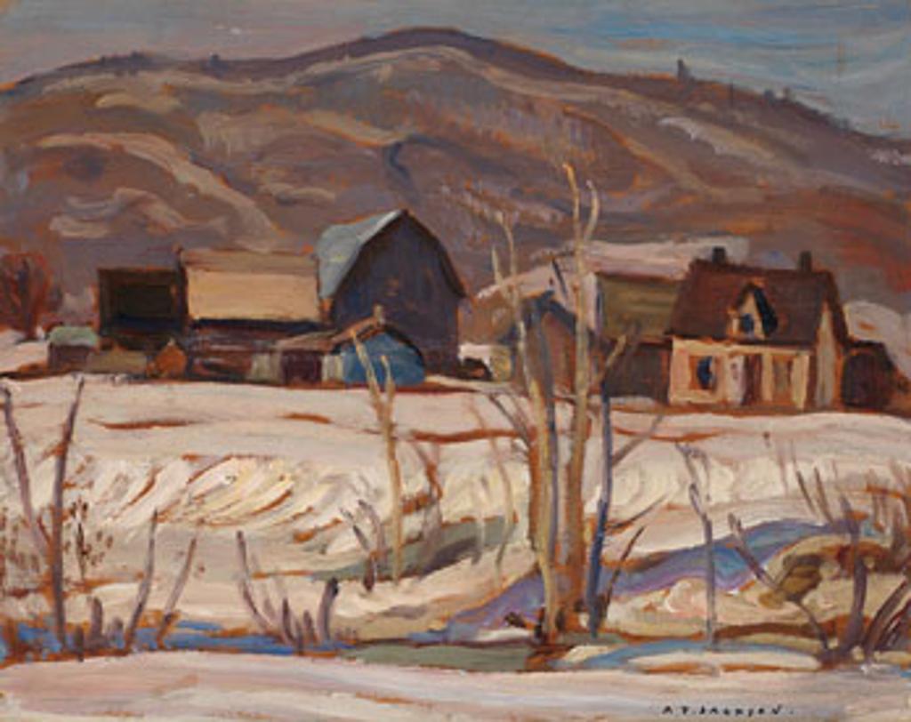 Alexander Young (A. Y.) Jackson (1882-1974) - Farm in Winter