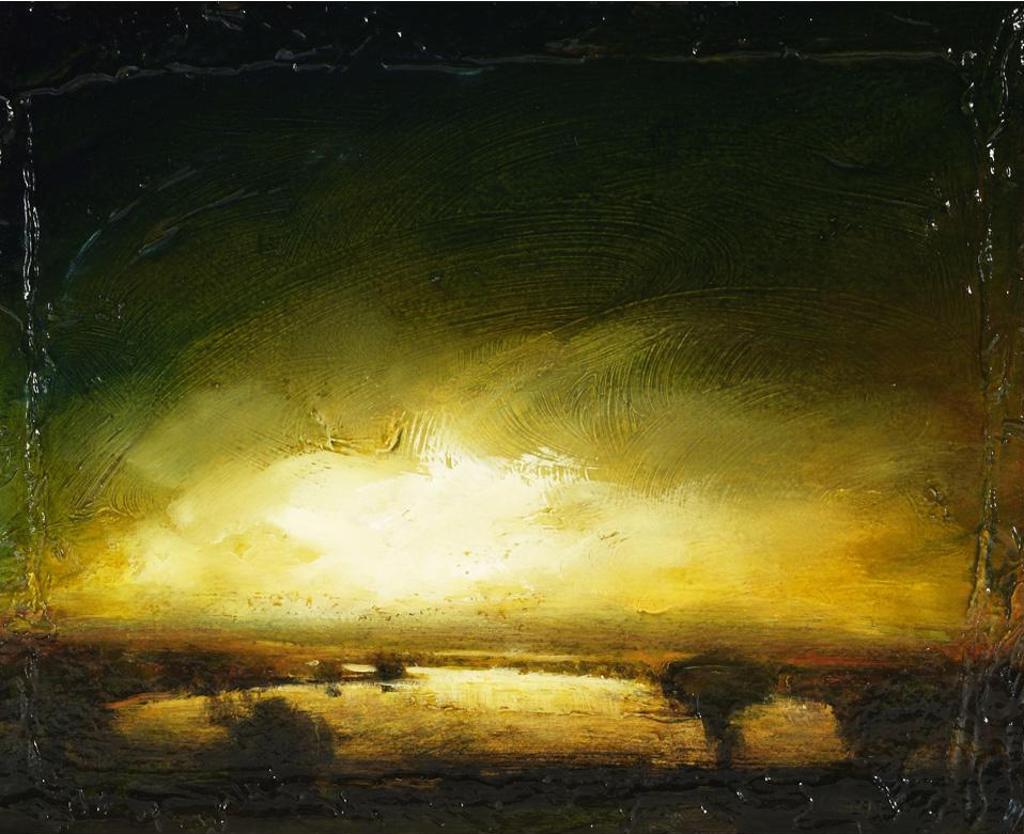 David Charles Bierk (1944-2002) - Sunrise Landscape