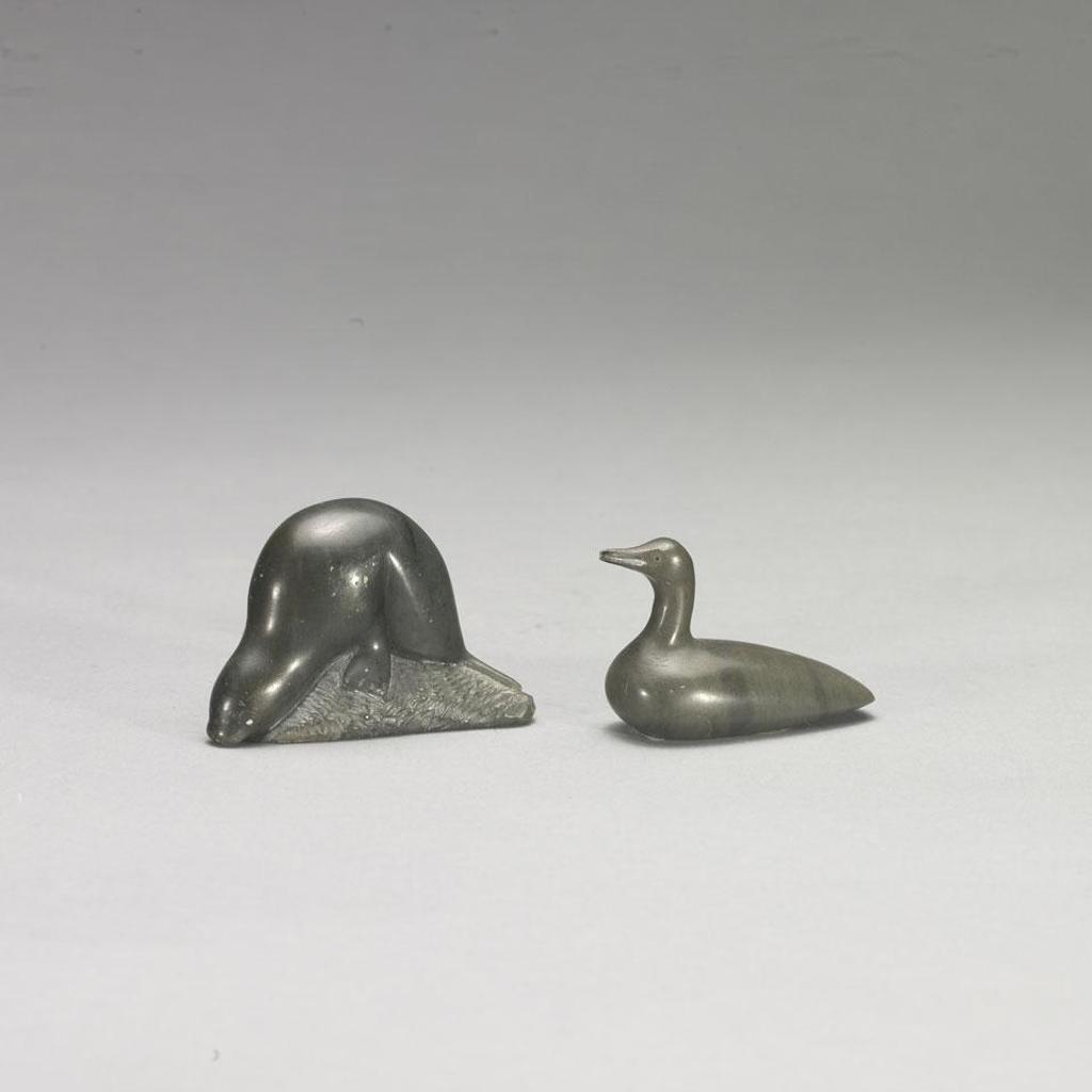 Thomasee Echalook (1935-2011) - Seal; Bird