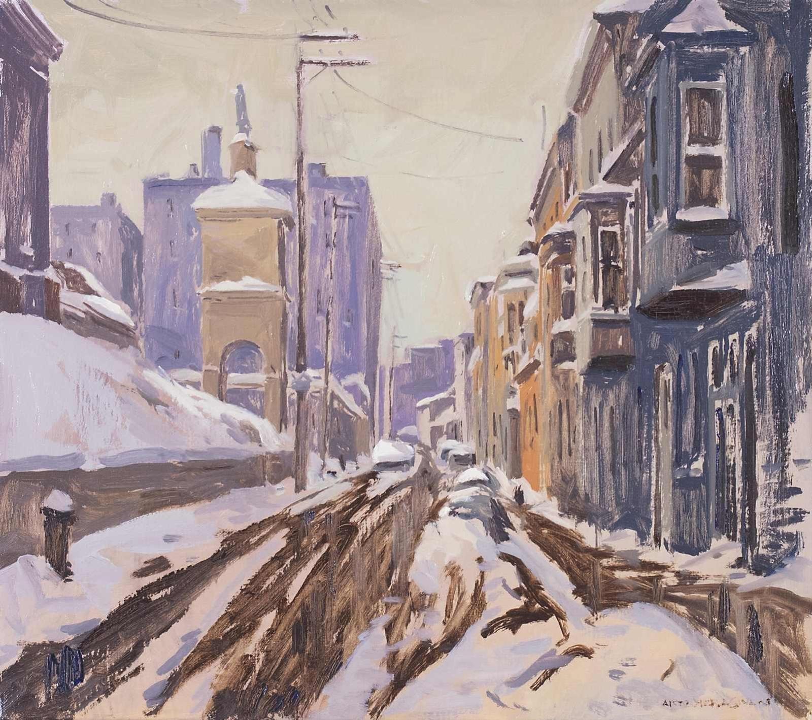 Arto Yuzbasiyan (1948) - Rue Daiguillon, Quebec