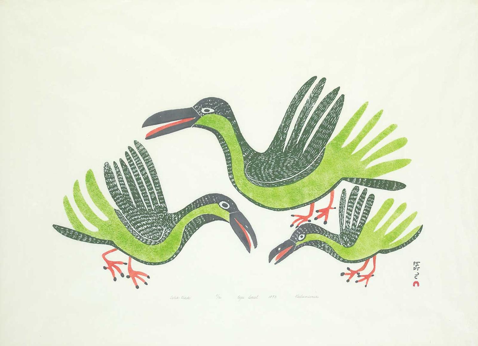 Keeleemeomee Inuit - Talik Birds  #5/50