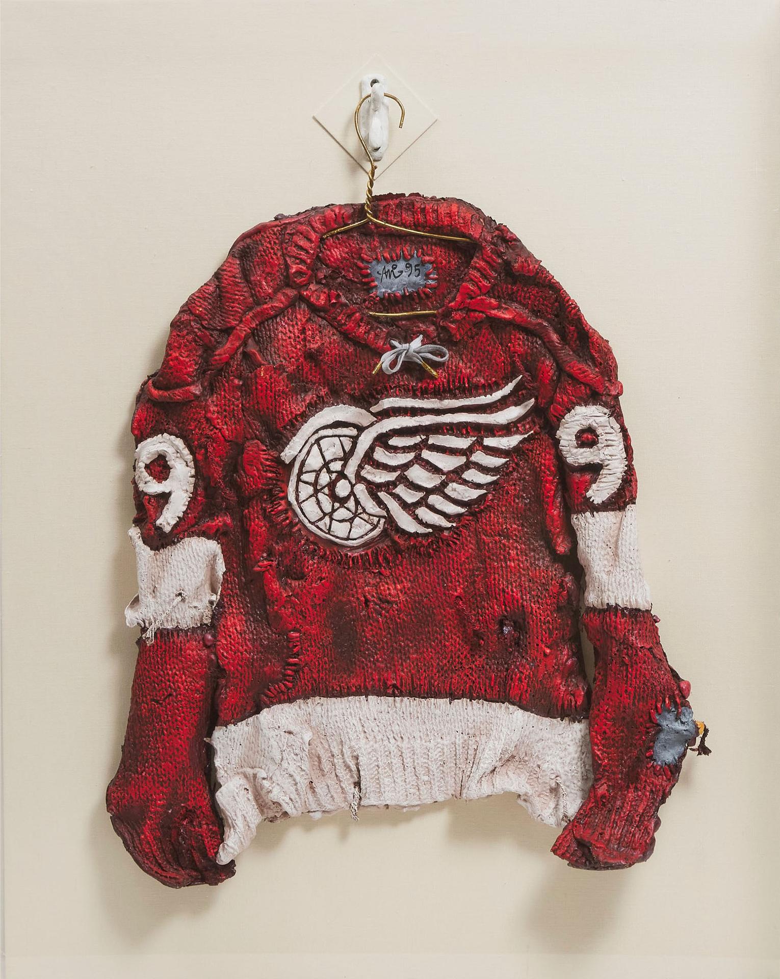 Patrick Amiot (1960) - Detroit Red Wings Jersey #9, 1995