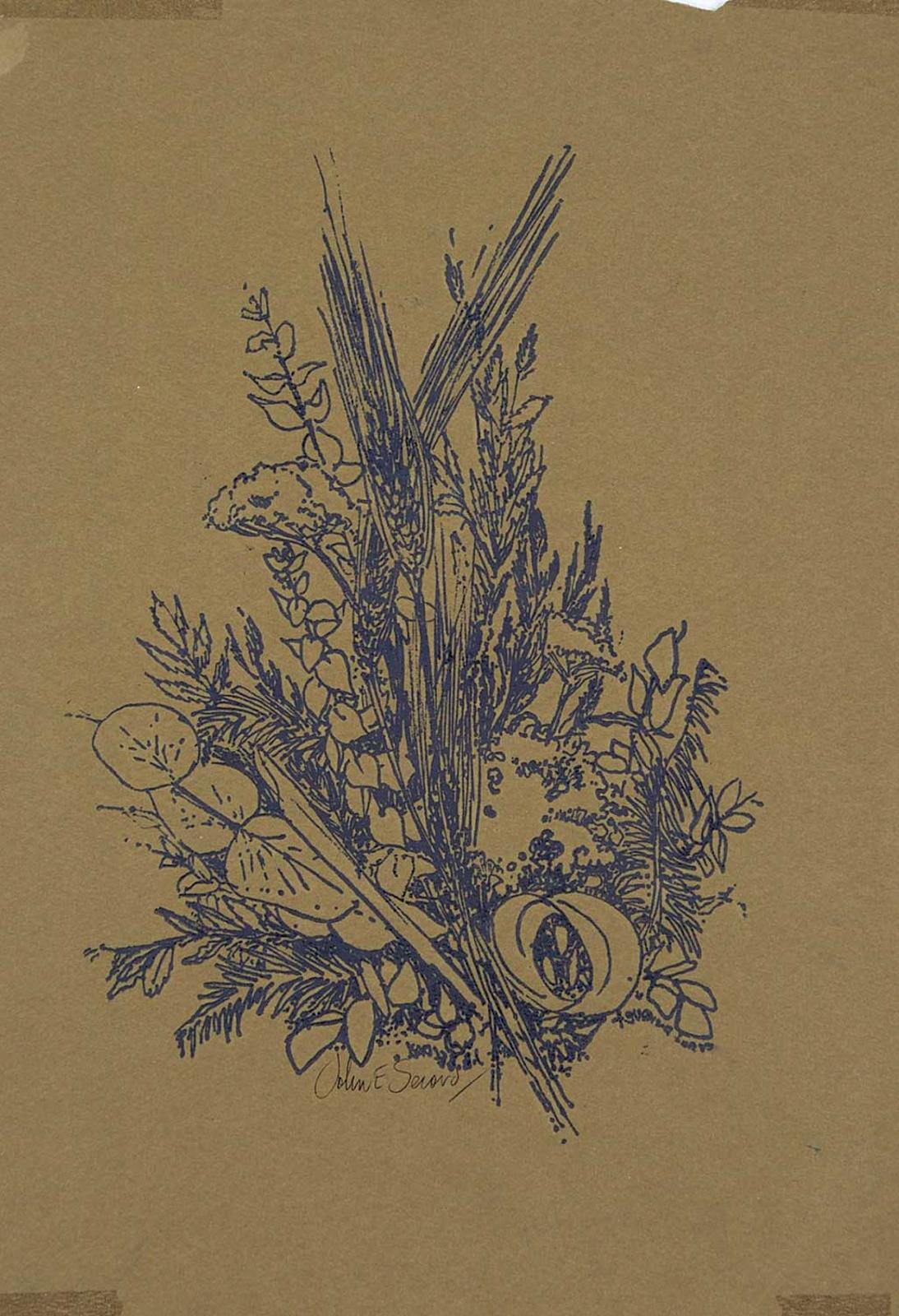 John Everett Secord (1908-1996) - Untitled - Wild Flowers