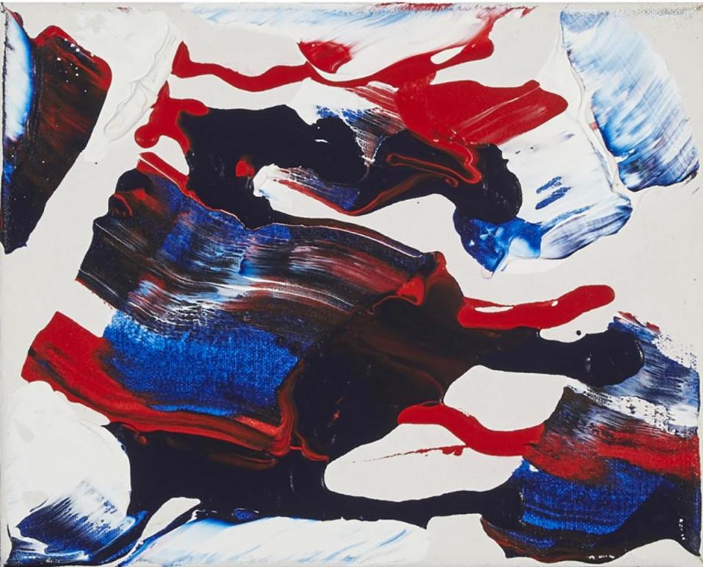 Willam Smith Ronald (1926-1998) - Untitled (Blue, White, Red)