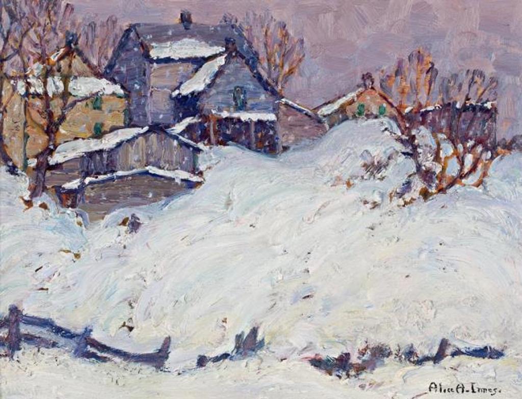 Alice Amelia Innes (1890-1970) - Winter Snowfall