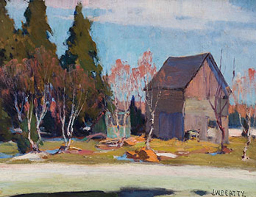 John William (J.W.) Beatty (1869-1941) - The Barn, Kearney, Ontario